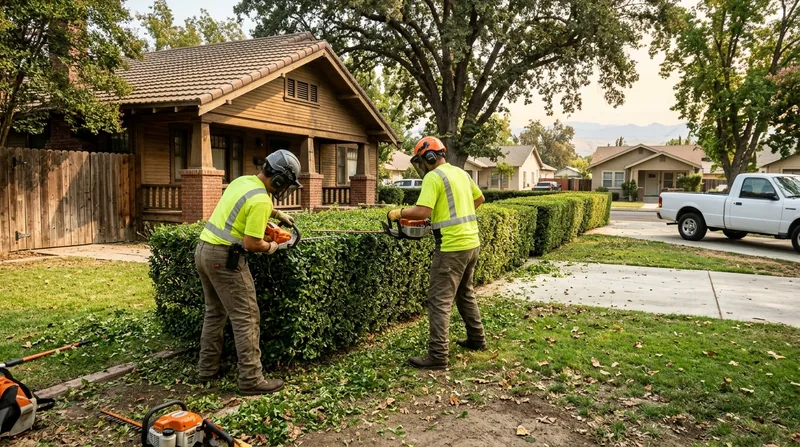 Hedge Trimming & Shrub Care Visalia